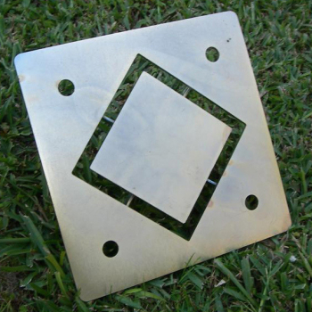 Cowley Large Square Hollow Die Plate fits P6583
