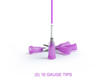 Xiem Tools Prescision Tip 16 gauge (Purple) 5 pack