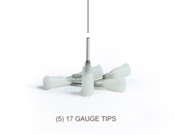 Xiem Tools Prescision Tip 17 gauge (White) 5 pack