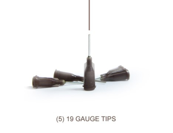 Xiem Tools Prescision Tip 19 gauge (Brown) 5 pack