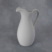 Bisque Large Pitcher 8 x 6 x 12inch