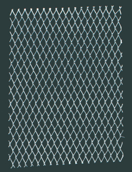 WF Diamond Aluminium 1/4Inch Mesh 1 Roll 10' x 20Inch