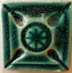 P2707 Potterycrafts TURQUOISE GREEN EFFECT Glaze