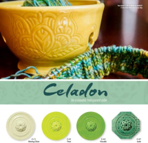 Amaco Celadon Glazes  1200-1240°c