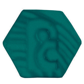 P4137 Potterycrafts Amulet Green Stain