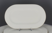 Bisque Rectangular Platter 455x265mm