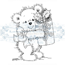 Clear Stamps-Stampavie-Merry Bear