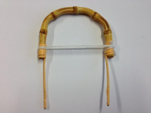Round Bamboo Teapot Handle 100mm