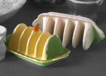 Toast Rack Mould 2 Parts - 6 in Photo