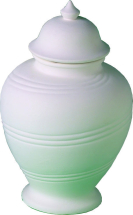 Swirl Vase Mould and Lid