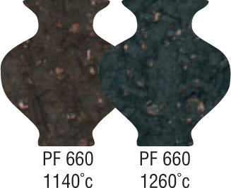 Professional Black Chunky Crank Clay PF660 1180-1260C