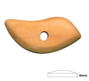 Curved Wooden Throwing Rib