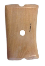Flat Concave Wooden Throwing Rib
