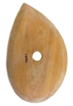 Asymmetric Teardrop Wooden Throwing Rib