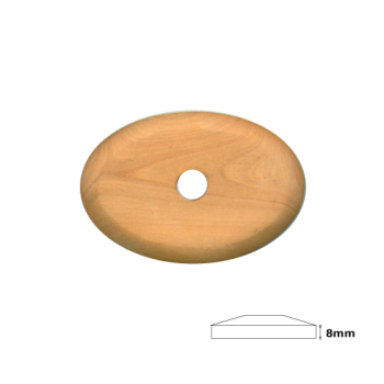 Oval Wooden Throwing Rib