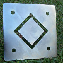 Cowley Medium Square Hollow Die Plate fits P6583