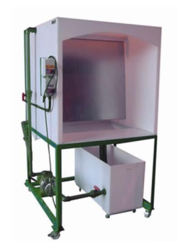 Large Wet Back Spray Booth