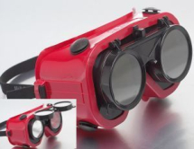 Goggles- Dark Lenses  to EN166 ,169&175- Flip-up Lenses