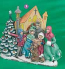 Christmas Carollers Mould