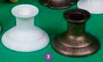 Small Candlestick Mould 75mm High