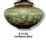 Amaco Raku - CARIBBEAN BLUE - 16oz