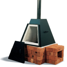 RODERVELD Pyramid 135lt Wood/Propane Dual Fuel Kiln