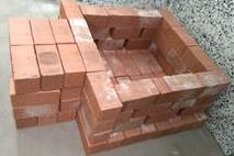 RODERVELD Pyramid 240lt Wood Kiln - Set of 124 bricks