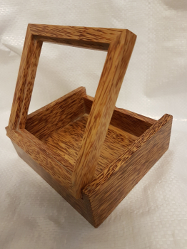 Wood Box Use Decorated R2820 bisque to complete the lid