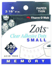ThermoWeb - Zots -3/16inch Small -300 pack