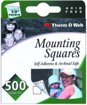 ThermoWeb - Mounting Squares 500 Per Box