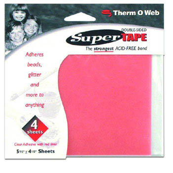 ThermoWeb - Super Tape Sheet 4.5Inch x 5.5Inch(4 Sheets)